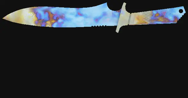 Classic Knife Case Hardened seed 299 playside