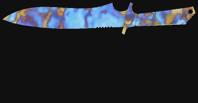 Classic Knife Case Hardened seed 404 playside