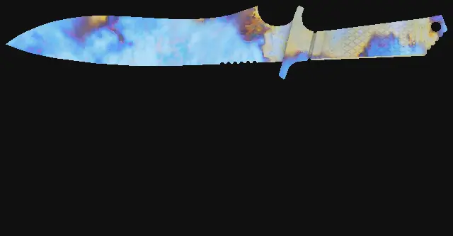 Classic Knife Case Hardened seed 456 playside