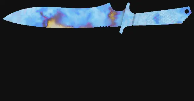 Classic Knife Case Hardened seed 468 playside