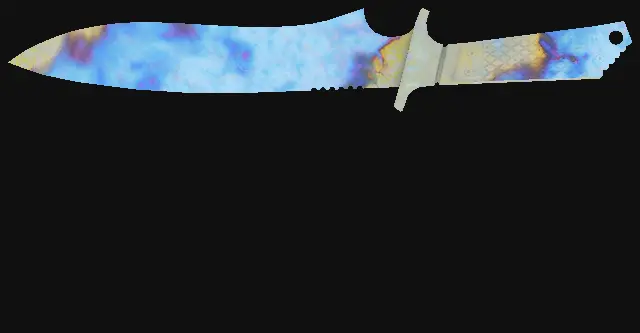 Classic Knife Case Hardened seed 55 playside