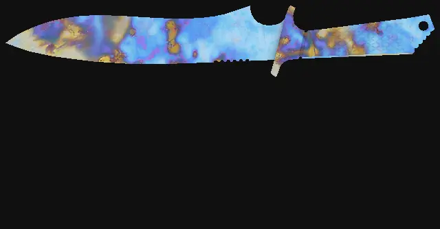 Classic Knife Case Hardened seed 609 playside
