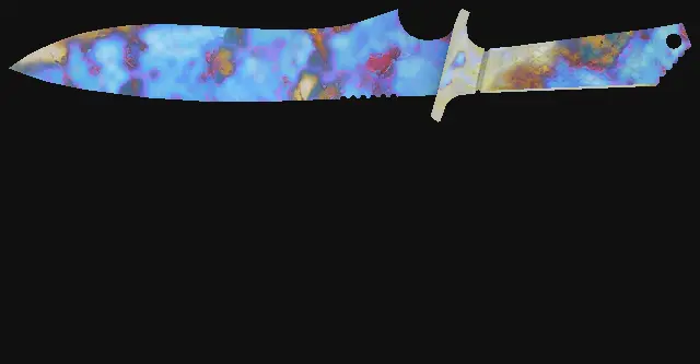 Classic Knife Case Hardened seed 649 playside