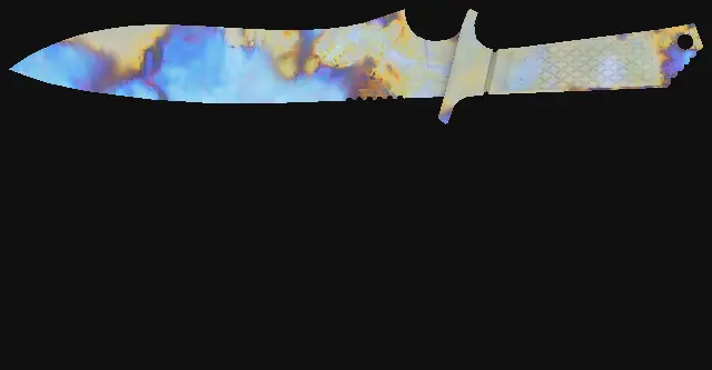 Classic Knife Case Hardened seed 681 pattern render