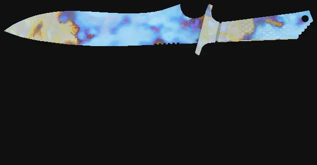 Classic Knife Case Hardened seed 693 playside