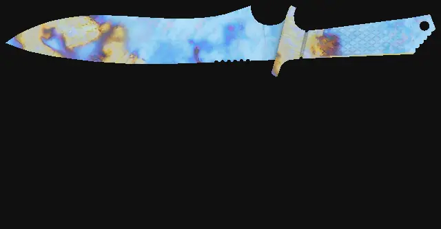 Classic Knife Case Hardened seed 80 playside