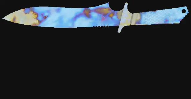 Classic Knife Case Hardened seed 820 playside