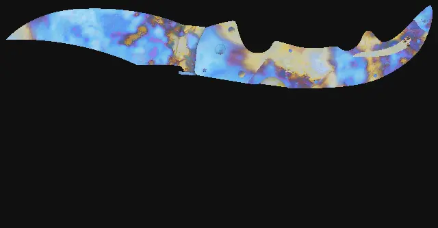 Falchion Knife Case Hardened seed 282 playside
