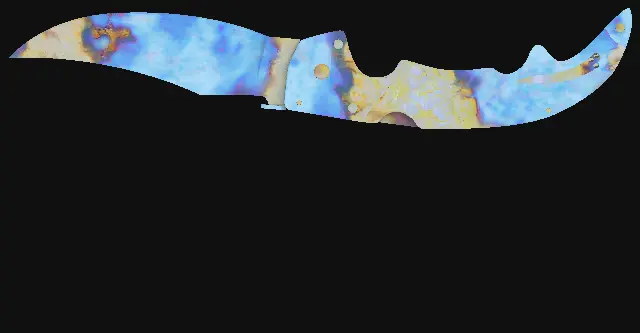 Falchion Knife Case Hardened seed 547 playside