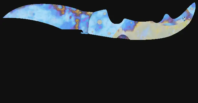 Falchion Knife Case Hardened seed 575 playside