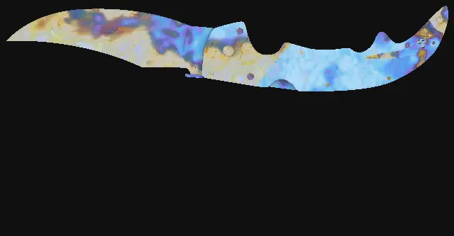 Falchion Knife Case Hardened seed 577 playside
