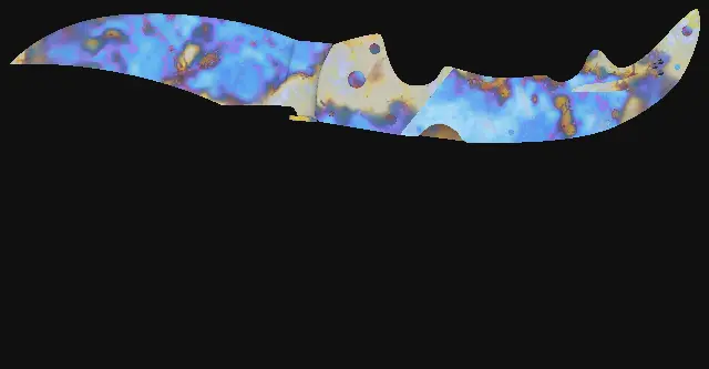 Falchion Knife Case Hardened seed 628 playside