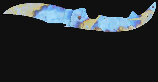 Falchion Knife Case Hardened seed 702 playside
