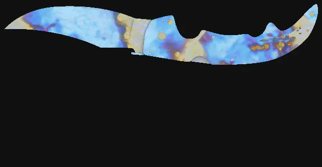 Falchion Knife Case Hardened seed 902 playside