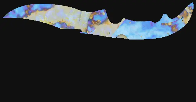 Falchion Knife Case Hardened seed 922 playside