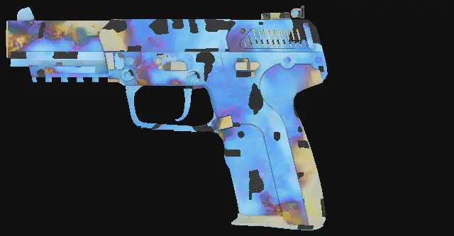 Five-SeveN Case Hardened seed 112 playside