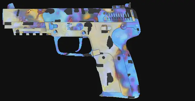 Five-SeveN Case Hardened seed 127 playside