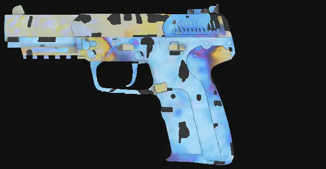 Five-SeveN Case Hardened seed 130 playside