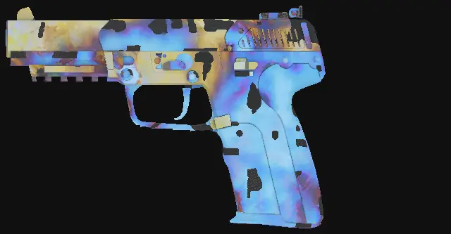 Five-SeveN Case Hardened seed 134 playside