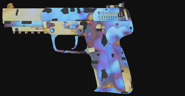 Five-SeveN Case Hardened seed 174 playside