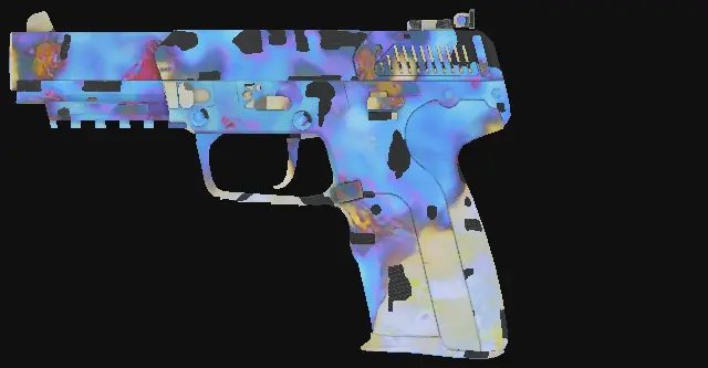 Five-SeveN Case Hardened seed 177 playside