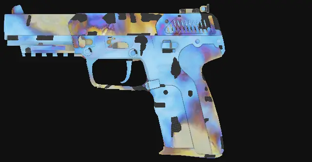 Five-SeveN Case Hardened seed 256 playside