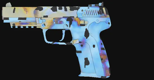 Five-SeveN Case Hardened seed 334 playside