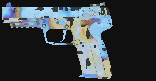 Five-SeveN Case Hardened seed 363 playside