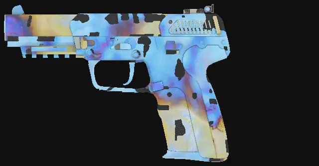 Five-SeveN Case Hardened seed 470 playside
