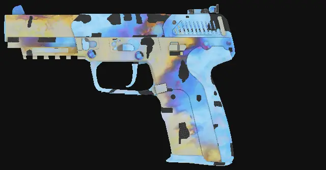 Five-SeveN Case Hardened seed 497 playside