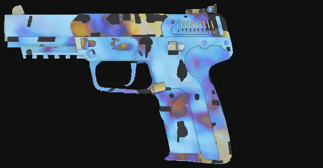 Five-SeveN Case Hardened seed 499 playside