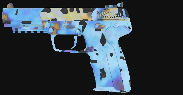 Five-SeveN Case Hardened seed 547 playside