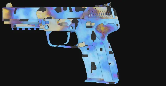 Five-SeveN Case Hardened seed 61 playside
