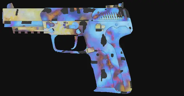 Five-SeveN Case Hardened seed 616 playside