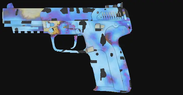 Five-SeveN Case Hardened seed 631 playside