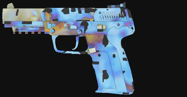 Five-SeveN Case Hardened seed 643 playside