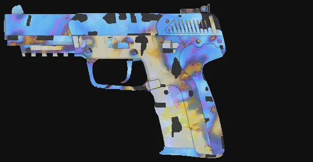 Five-SeveN Case Hardened seed 690 pattern render