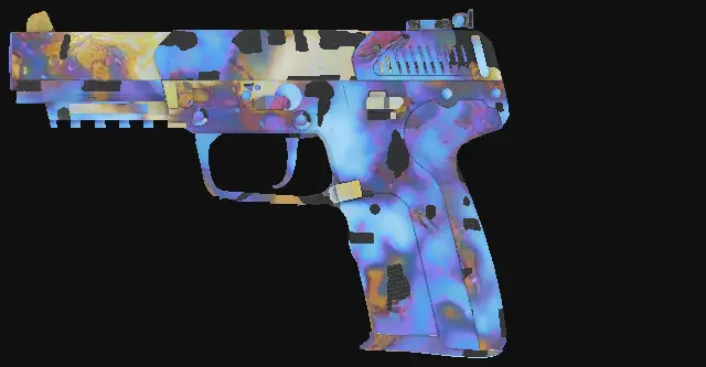 Five-SeveN Case Hardened seed 697 playside