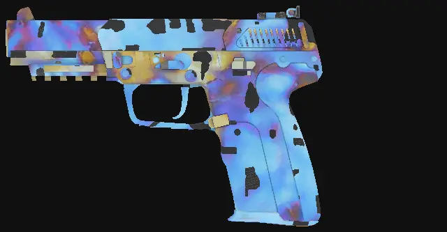 Five-SeveN Case Hardened seed 700 playside