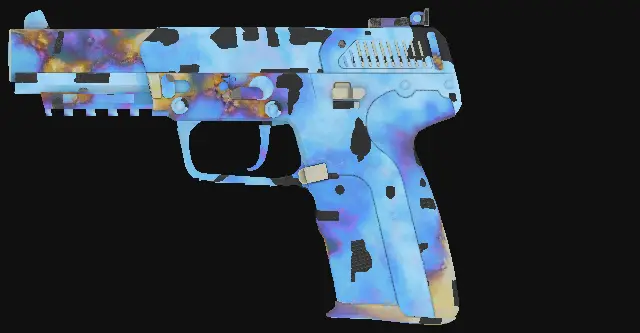 Five-SeveN Case Hardened seed 770 playside