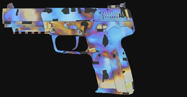 Five-SeveN Case Hardened seed 81 playside
