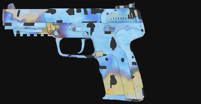 Five-SeveN Case Hardened seed 823 playside