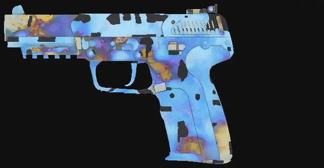 Five-SeveN Case Hardened seed 844 playside