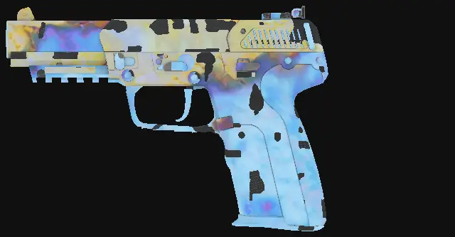 Five-SeveN Case Hardened seed 858 playside