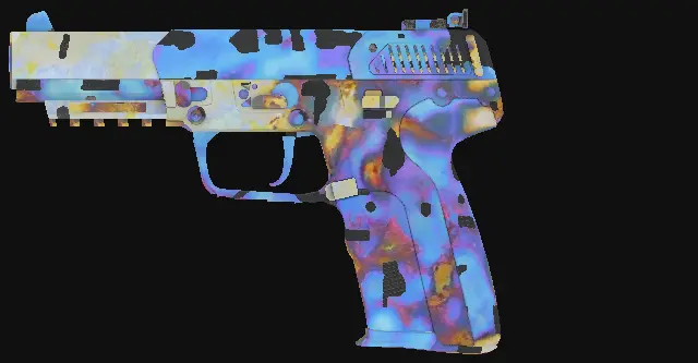 Five-SeveN Case Hardened seed 874 playside