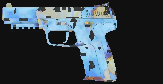Five-SeveN Case Hardened seed 989 playside