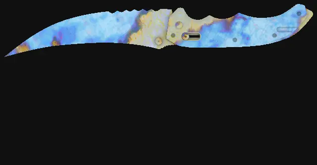 Flip Knife Case Hardened seed 116 playside