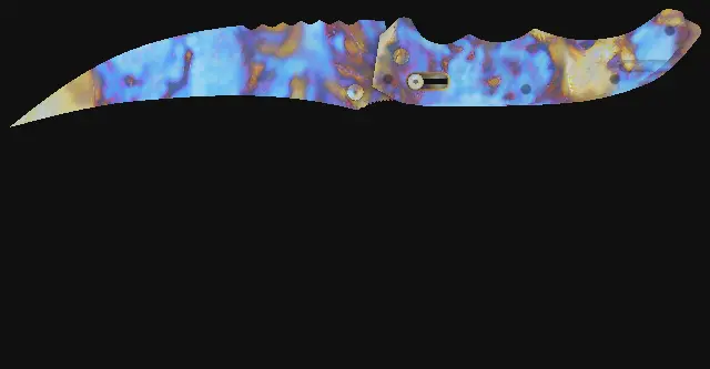 Flip Knife Case Hardened seed 134 playside