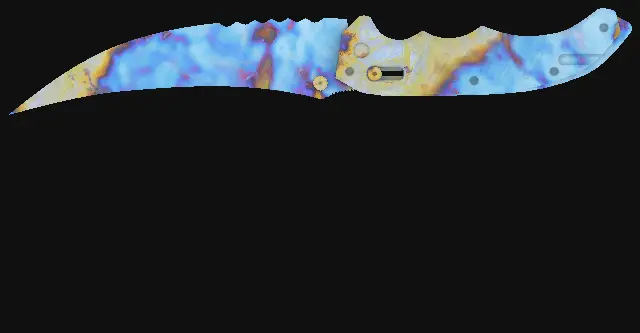 Flip Knife Case Hardened seed 157 playside