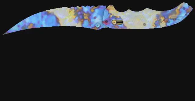Flip Knife Case Hardened seed 177 playside